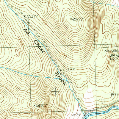 United States Geological Survey Pittsburg, NH-VT (1989, 24000-Scale) digital map