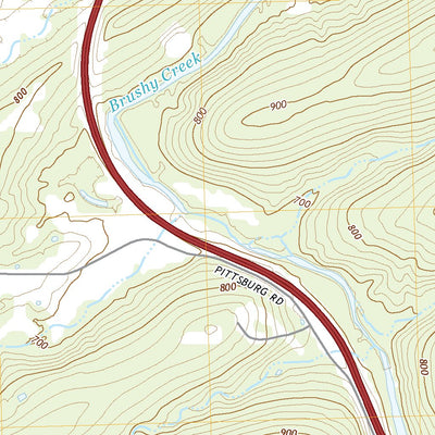 United States Geological Survey Pittsburg, OK (2022, 24000-Scale) digital map