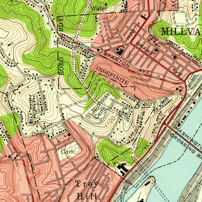 United States Geological Survey Pittsburgh East, PA (1956, 24000-Scale) digital map