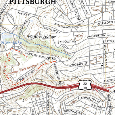 United States Geological Survey Pittsburgh East, PA (2023, 24000-Scale) digital map