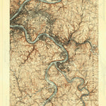 United States Geological Survey Pittsburgh, PA (1904, 62500-Scale) digital map