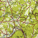 United States Geological Survey Pittsburgh, PA (1954, 250000-Scale) digital map