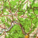 United States Geological Survey Pittsburgh, PA (1959, 250000-Scale) digital map