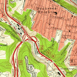 United States Geological Survey Pittsburgh West, PA (1956, 24000-Scale) digital map