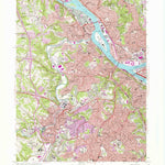 United States Geological Survey Pittsburgh West, PA (1960, 24000-Scale) digital map