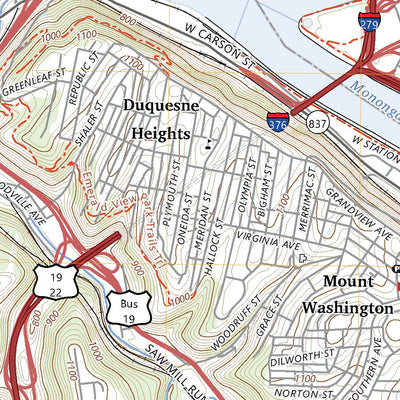 United States Geological Survey Pittsburgh West, PA (2023, 24000-Scale) digital map