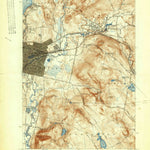 United States Geological Survey Pittsfield East, MA (1947, 31680-Scale) digital map
