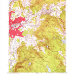 United States Geological Survey Pittsfield East, MA (1959, 24000-Scale) digital map