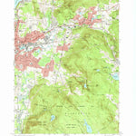 United States Geological Survey Pittsfield East, MA (1973, 24000-Scale) digital map