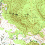 United States Geological Survey Pittsfield East, MA (1973, 24000-Scale) digital map