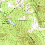 United States Geological Survey Pittsfield East, MA (1973, 24000-Scale) digital map