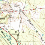 United States Geological Survey Pittsfield East, MA (1997, 25000-Scale) digital map