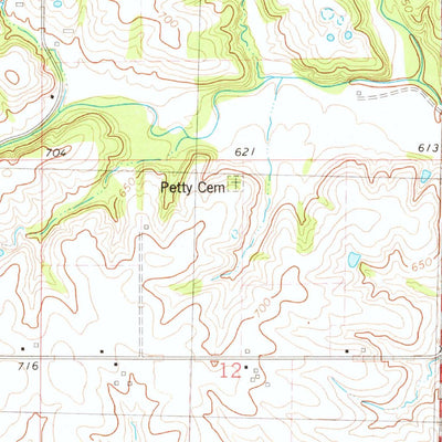 United States Geological Survey Pittsfield, IL (1981, 24000-Scale) digital map