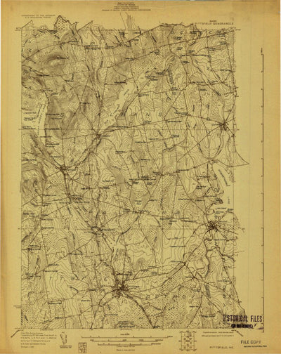 United States Geological Survey Pittsfield, ME (1930, 48000-Scale) digital map