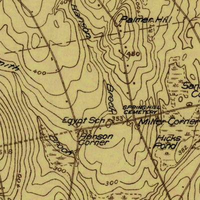 United States Geological Survey Pittsfield, ME (1930, 48000-Scale) digital map