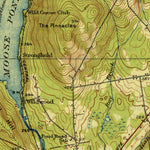 United States Geological Survey Pittsfield, ME (1933, 62500-Scale) digital map