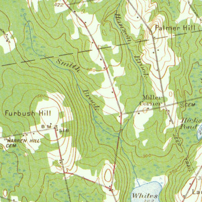 United States Geological Survey Pittsfield, ME (1955, 62500-Scale) digital map