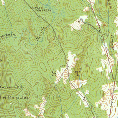 United States Geological Survey Pittsfield, ME (1955, 62500-Scale) digital map