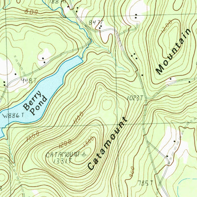 United States Geological Survey Pittsfield, NH (1987, 24000-Scale) digital map