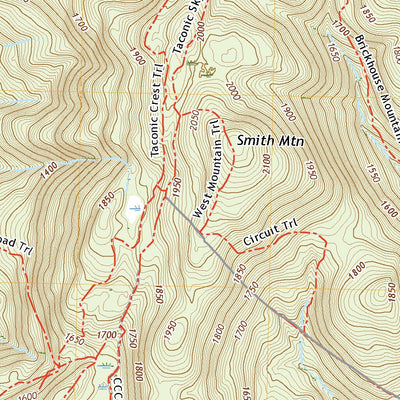 United States Geological Survey Pittsfield West, MA (2021, 24000-Scale) digital map
