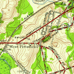 United States Geological Survey Pittsfield West, MA-NY (1944, 24000-Scale) digital map