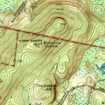 United States Geological Survey Pittsfield West, MA-NY (1947, 31680-Scale) digital map