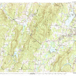 United States Geological Survey Pittsfield West, MA-NY (1988, 25000-Scale) digital map