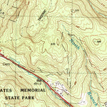 United States Geological Survey Pittsfield West, MA-NY (1998, 25000-Scale) digital map