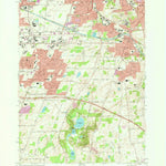 United States Geological Survey Pittsford, NY (1971, 24000-Scale) digital map