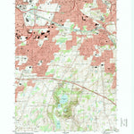 United States Geological Survey Pittsford, NY (1994, 24000-Scale) digital map