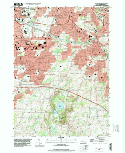 United States Geological Survey Pittsford, NY (1994, 24000-Scale) digital map