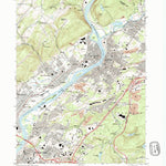 United States Geological Survey Pittston, PA (1994, 24000-Scale) digital map