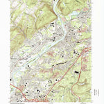 United States Geological Survey Pittston, PA (1999, 24000-Scale) digital map