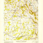 United States Geological Survey Pittstown, NJ (1952, 24000-Scale) digital map