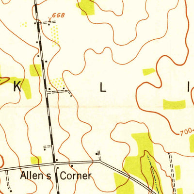 United States Geological Survey Pittstown, NJ (1952, 24000-Scale) digital map