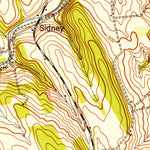 United States Geological Survey Pittstown, NJ (1952, 24000-Scale) digital map