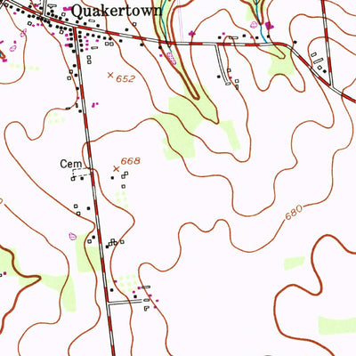 United States Geological Survey Pittstown, NJ (1955, 24000-Scale) digital map