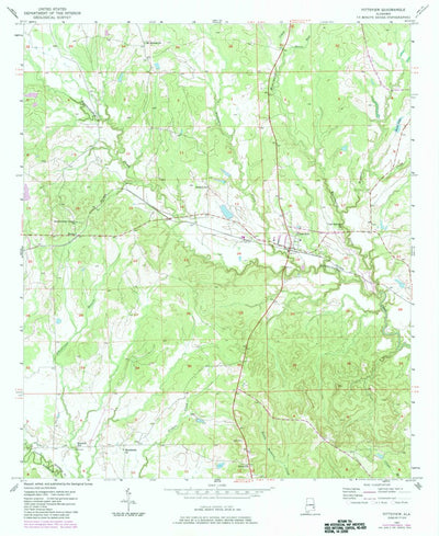 United States Geological Survey Pittsview, AL (1957, 24000-Scale) digital map