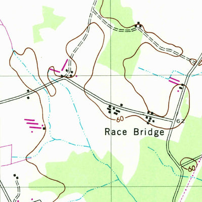 United States Geological Survey Pittsville, MD-DE (1942, 24000-Scale) digital map