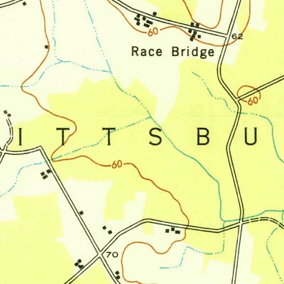 United States Geological Survey Pittsville, MD-DE (1946, 24000-Scale) digital map