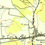 United States Geological Survey Pittsville, MD-DE (1946, 24000-Scale) digital map
