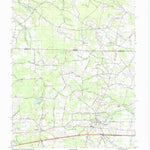 United States Geological Survey Pittsville, MD-DE (1992, 24000-Scale) digital map