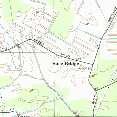 United States Geological Survey Pittsville, MD-DE (1992, 24000-Scale) digital map