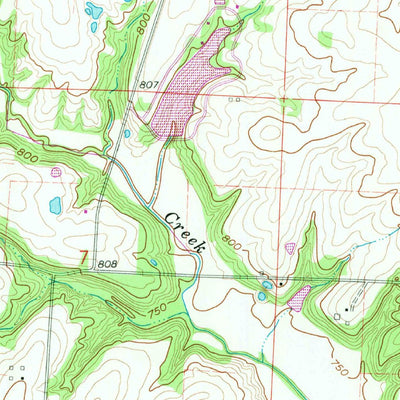 United States Geological Survey Pittsville, MO (1963, 24000-Scale) digital map