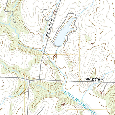 United States Geological Survey Pittsville, MO (2021, 24000-Scale) digital map