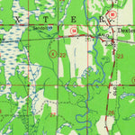 United States Geological Survey Pittsville, WI (1957, 48000-Scale) digital map