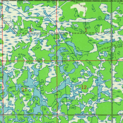 United States Geological Survey Pittsville, WI (1957, 48000-Scale) digital map