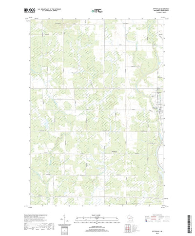 United States Geological Survey Pittsville, WI (2018, 24000-Scale) digital map