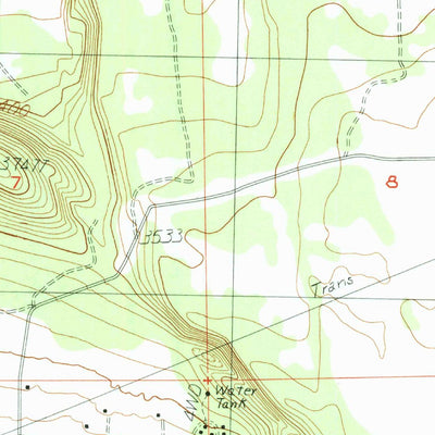 United States Geological Survey Pittville, CA (1990, 24000-Scale) digital map