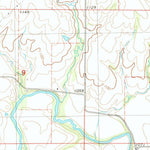 United States Geological Survey Pitzer, IA (1983, 24000-Scale) digital map